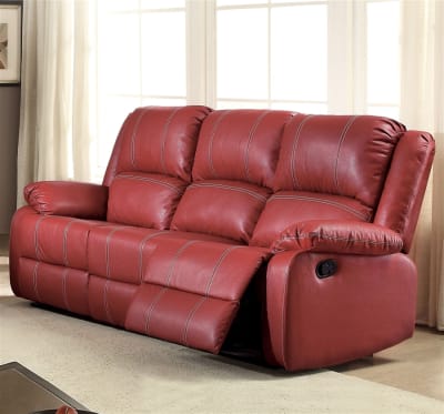 Zuriel Motion Sofa in Red Finish by Acme - 52150