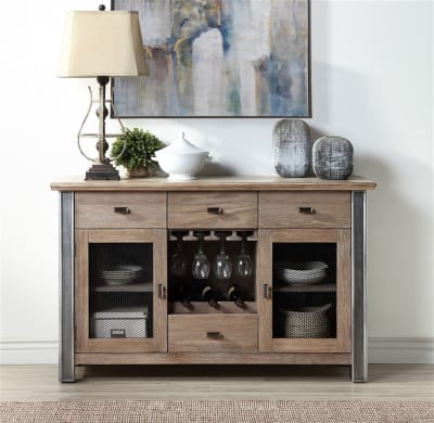 Nathaniel Server in Maple Finish by Acme - 62335