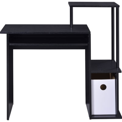 Lyphre Executive Home Office Desk in Black Finish by Acme - 92764