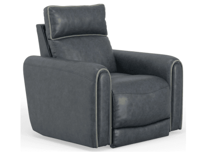 Nico Power Headrest Wall Hugger Recliner in Twilight Fabric by Catnapper - 63500-4-T