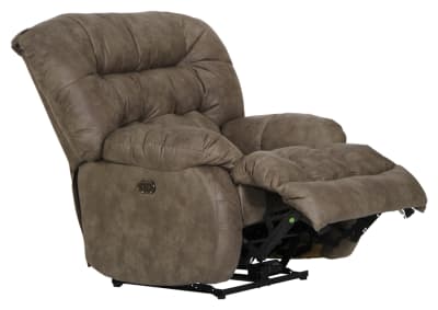 Benny Power Wall Hugger Recliner in Coffee Fabric by Catnapper - 64105-4