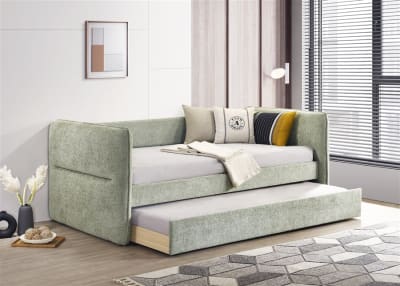 Philipa Daybed in Green Fabric by Crown Mark - CM-5324GR