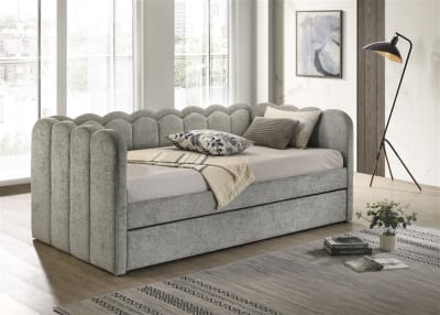 Melody Daybed in Light Grey Fabric by Crown Mark - CM-5328LG