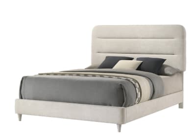Nyomi Queen Bed in White Finish by Crown Mark - CM-B4900-Q