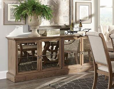 Brockway Server in Barley Brown Finish by Scott Living - 110295