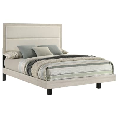 Trenton Queen Panel Bed in Rustic Cream Finish by Coaster - 225061Q