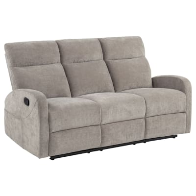 Hamilton Manual Reclining Sofa in Sand Finish by Coaster - 603371