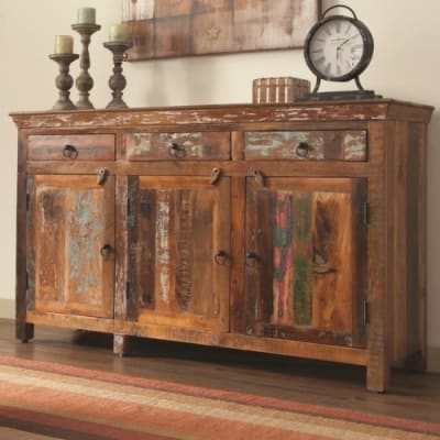 Accent Cabinet in Reclaimed Wood Finish by Coaster - 950367