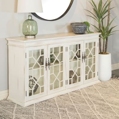 Accent Cabinet in White Finish by Coaster - 950859