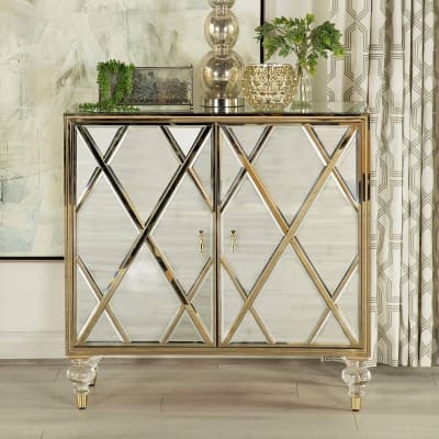 Mirrored Accent Cabinet by Coaster - 951851