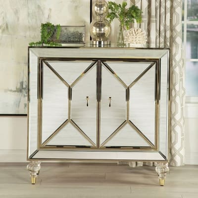 Mirrored Accent Cabinet by Coaster - 951854