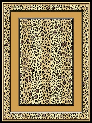 African Cheetah Skin 5 x 8 Rug by CTC - CTC-AF-Cheetah-Skin
