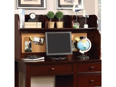 Omnus Hutch in Cherry Finish by Furniture of America - FOA-CM7905CH-HC