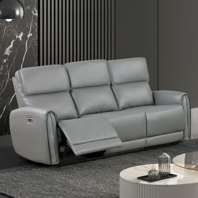 Schlieren Power Sofa in Gray Finish by Furniture of America - FOA-FM6012GY-SF