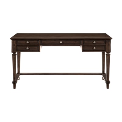 Cardano Writing Desk in Driftwood Charcoal by Home Elegance - HEL-1689-16