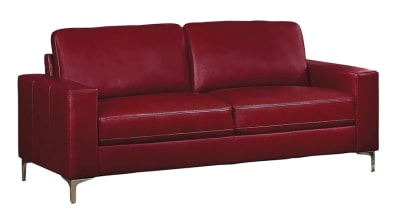 Iniko Sofa in Red by Home Elegance - HEL-8203RD-3