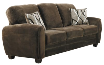 Rubin Sofa in Chocolate by Home Elegance - HEL-9734CH-3