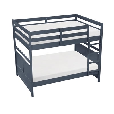 Sloane Full Bunk Bed in Navy Blue Finish by Home Elegance - HEL-B2024BUFF-1
