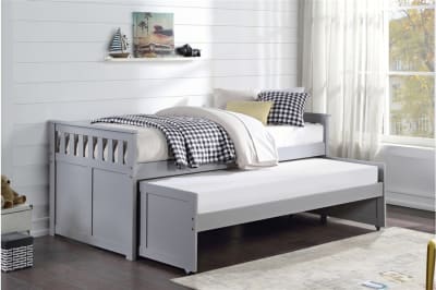 Orion Twin/Twin Bed in Gray Finish by Home Elegance - HEL-B2063RT-1