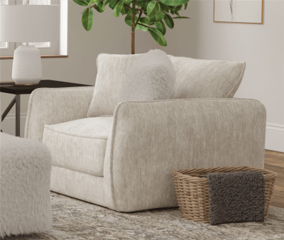 Bankside Oversized Chair in Parchment Fabric by Jackson Furniture - 2206-01-P