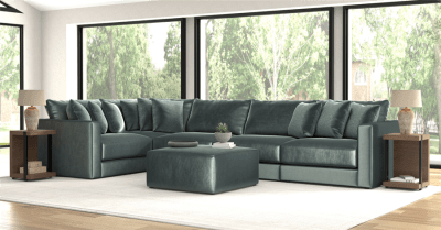 Remington 5 Piece Sectional in Pine Fabric by Jackson Furniture - 2245-05