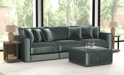 Remington 3 Piece Sectional in Pine Fabric by Jackson Furniture - 2245-3