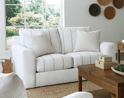 Lindsey Loveseat in Snow Fabric by Jackson Furniture - 2288-02