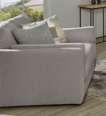 Trevor Oversized Chair in Nickel Fabric by Jackson Furniture - 2405-01-N