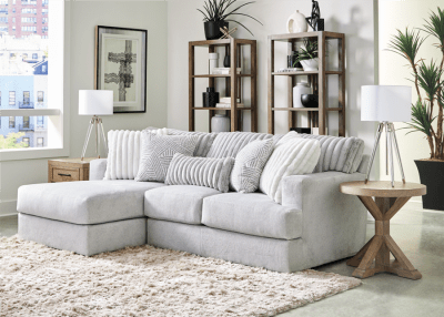 Logan 2 Piece Sectional in Moonstruck Fabric by Jackson Furniture - 3303-2