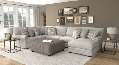 Livingston BUY YOUR OWN SECTIONAL in Linen Fabric by Jackson Furniture - 3345-BYO