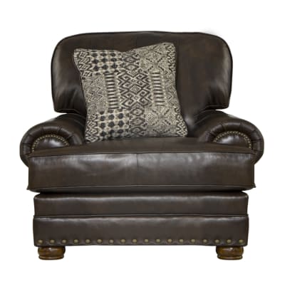 Roberto Chair in Cocoa Leather by Jackson Furniture - 5241-01