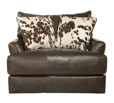 Pavia Chair in Cocoa Leather by Jackson Furniture - 5482-01