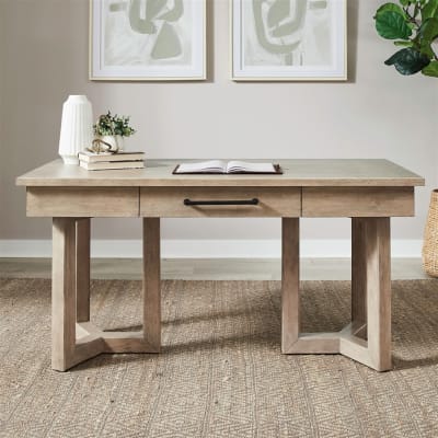 Proximity Place Writing Desk in Barley Buff Finish by Liberty Furniture - LIB-780-HO107