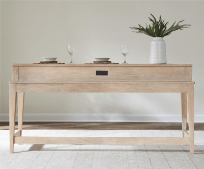 Brentwood Console Bar Table in Sandstone Finish by Liberty Furniture - 789-OT7637