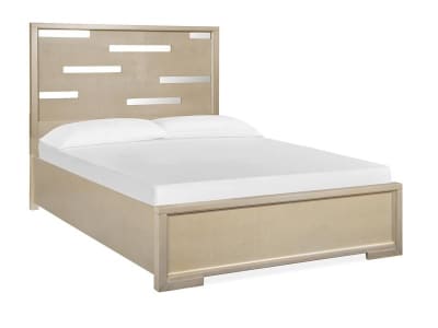 Chantelle Panel Bed in Champagne Finish by Magnussen - MAG-B5313-54