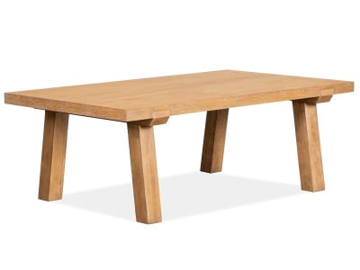 Lindon 3 Piece Rectangular Cocktail Table Set in Belgian Wheat/Coffee Bean Finish by Magnussen - MAG-T5570-43-02