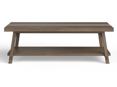 Kasem 3 Piece Rectangular Cocktail Table Set in Beaver Finish by Magnussen - MAG-T5651-43-03