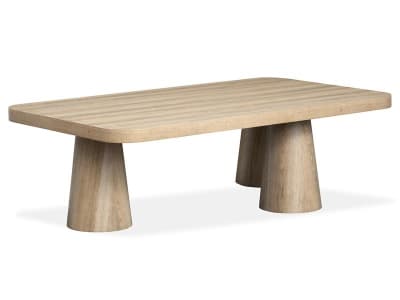 Lanfer 3 Piece Rectangular Cocktail Table Set in Peanut Finish by Magnussen - MAG-T5957-43-03