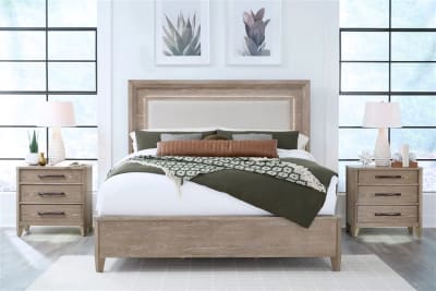 Breckenridge Queen Panel Bed in Medium Brown Finish by Parker House - PH-BBRE-KIT-Q-PNL-Queen