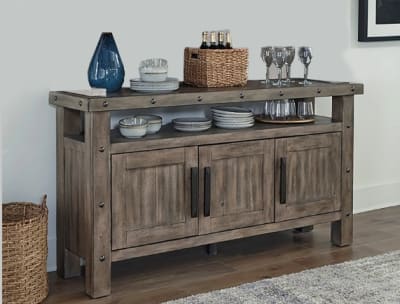 Lodge Buffet in Siltstone Finish by Parker House - DLOD#66B
