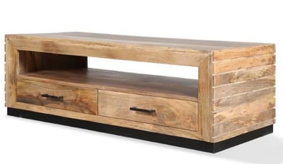 Crossings Downtown Rectangular Cocktail Table in Amber Finish by Parker House - DOW#01