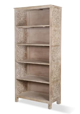Crossings Eden Bookcase in Toasted Tumbleweed Finish by Parker House - EDE#330