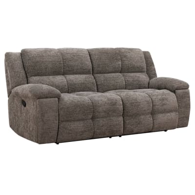 Buster Manual Dual Reclining Sofa in Cabot Stone Cover by Parker House - PH-MBUS-832-CAST