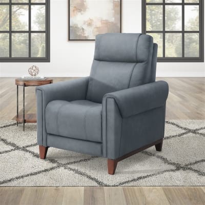 Conrad Power High Leg Recliner with Power Headrest in Blue Dusk Cover by Parker House - PH-MCON-812P2-BLDU