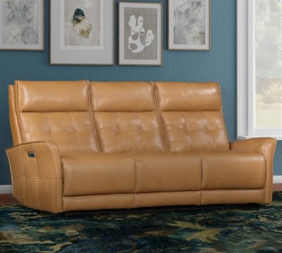 Gershwin Power Zero Gravity Sofa in Lucca Butterscotch Cover by Parker House - PH-MGER-832PHZ-P25-LCBT