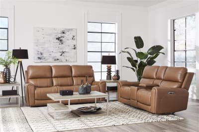 Hancock 2 Piece Power Zero Gravity Sofa Set in Apple Cider Cover by Parker House - PH-MHAN-42P3Z-APCI