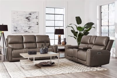 Hancock 2 Piece Power Zero Gravity Sofa Set in Bette Hazel Cover by Parker House - PH-MHAN-42P3Z-BTHZ