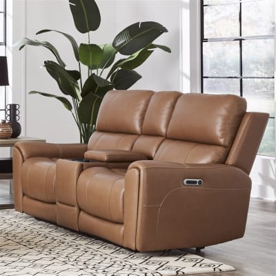 Hancock Power Zero Gravity Console Loveseat in Apple Cider Cover by Parker House - PH-MHAN-822CP3Z-APCI