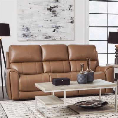Hancock Power Zero Gravity Drop Down Table Sofa in Apple Cider Cover by Parker House - PH-MHAN-834P3Z-APCI