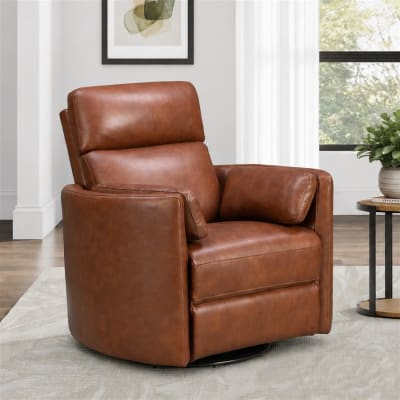 Radius Power Swivel Glider Recliner in Vintage Whiskey Cover by Parker House - PH-MRAD-812GSP-VGWK